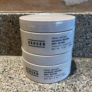 Versed  Set of 2 Advanced Retinol body Butters!! Brand New!